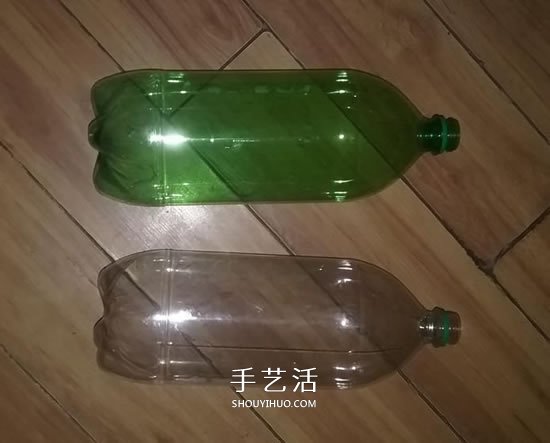 汽水瓶廢物利用手工制作黑框太陽鏡的方法 -  rpnrmr.com