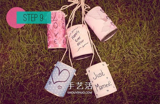 自制婚禮布置用風(fēng)鈴的制作方法 簡單又環(huán)保！ -  rpnrmr.com
