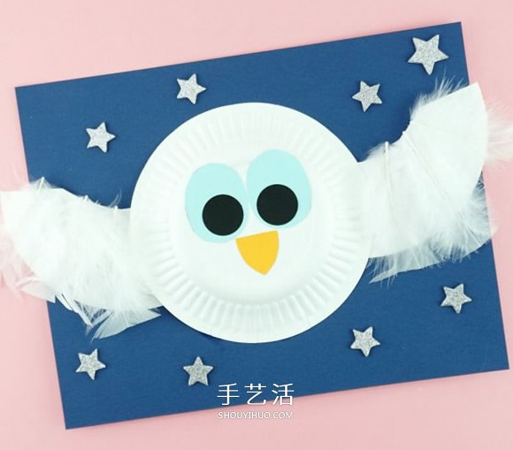 萬(wàn)圣節(jié)貓頭鷹的制作方法 超萌白色小精靈！ -  rpnrmr.com