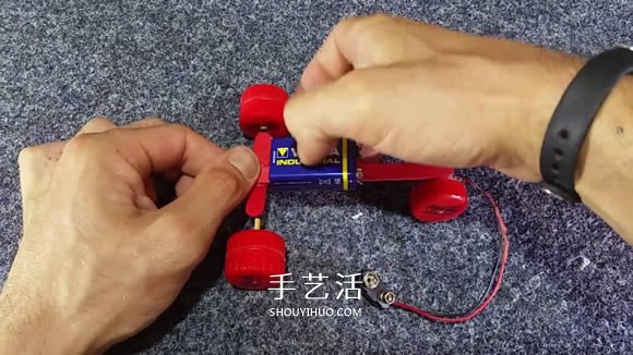 自制電動(dòng)馬達(dá)三輪車(chē)玩具的科技小制作教程 -  rpnrmr.com