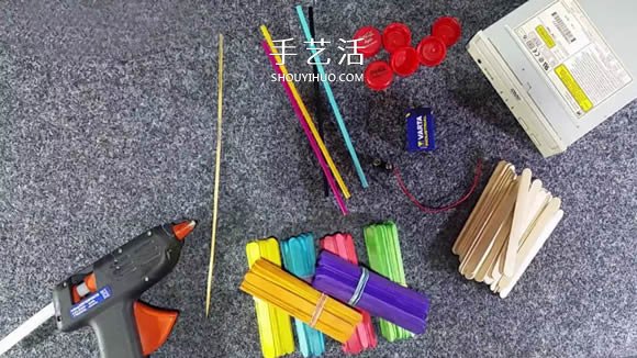 自制電動(dòng)馬達(dá)三輪車(chē)玩具的科技小制作教程 -  rpnrmr.com