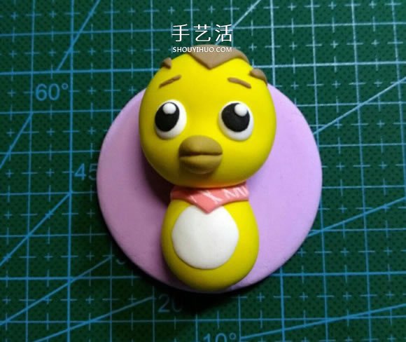 超輕粘土手工制作萌雞小隊(duì)麥奇小雞步驟圖 -  rpnrmr.com