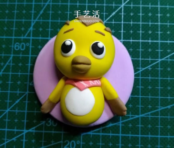 超輕粘土手工制作萌雞小隊(duì)麥奇小雞步驟圖 -  rpnrmr.com