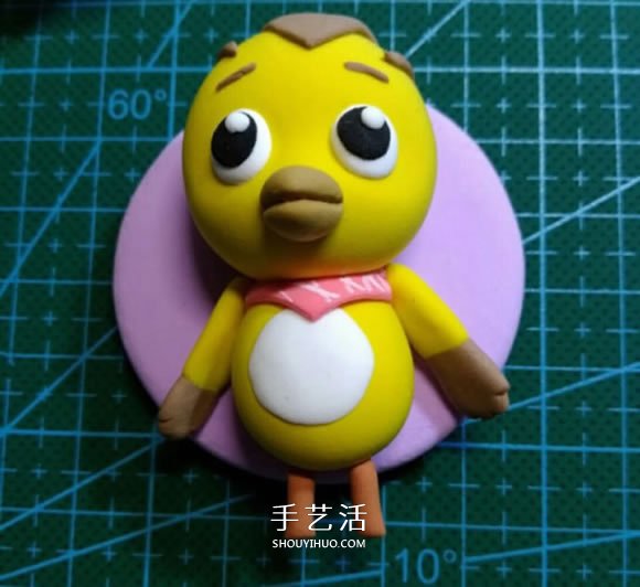 超輕粘土手工制作萌雞小隊(duì)麥奇小雞步驟圖 -  rpnrmr.com