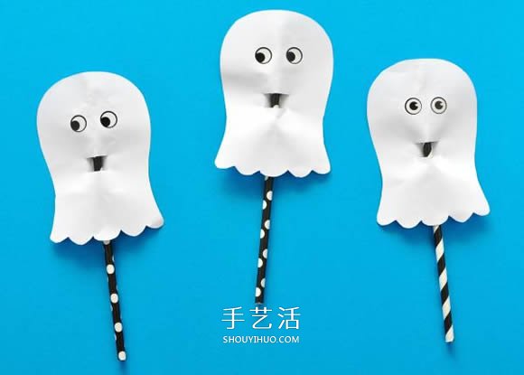只要幾分鐘！幼兒萬圣節(jié)幽靈手工制作方法 -  rpnrmr.com