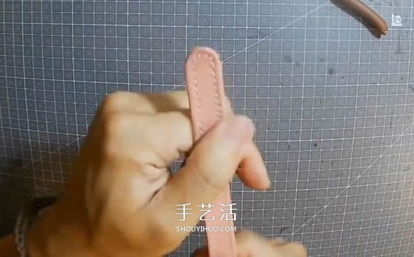 自制迷你皮革水桶包的制作方法詳細(xì)步驟圖 -  rpnrmr.com