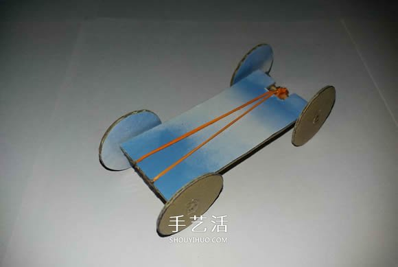 小學(xué)生手工制作：自制橡皮筋動力車的方法 -  rpnrmr.com