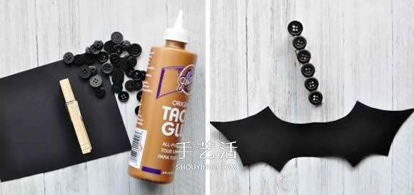 幼兒園手工制作萬圣節(jié)蝙蝠的教程簡單又可愛 -  rpnrmr.com