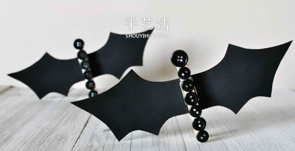 幼兒園手工制作萬圣節(jié)蝙蝠的教程簡單又可愛 -  rpnrmr.com