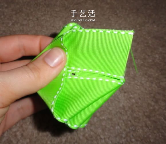 手工緞帶折玫瑰花的教程圖解 簡單又美麗！ -  rpnrmr.com