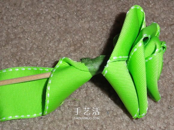 手工緞帶折玫瑰花的教程圖解 簡單又美麗！ -  rpnrmr.com
