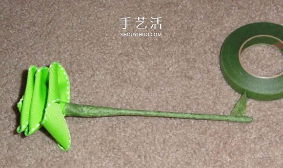 手工緞帶折玫瑰花的教程圖解 簡單又美麗！ -  rpnrmr.com
