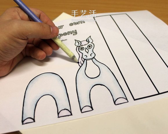 簡單又好玩彈簧馬的折疊方法圖解教程 -  rpnrmr.com