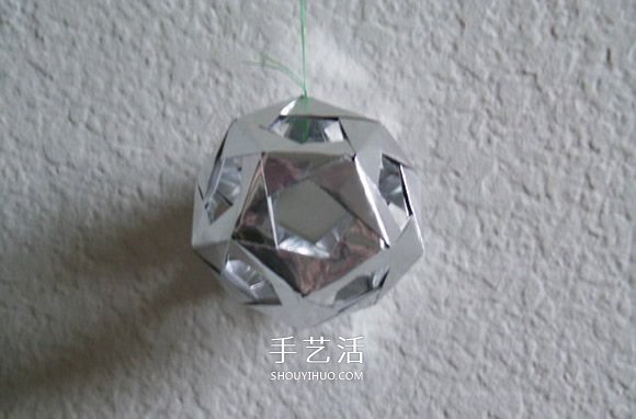 模塊化折紙十二面體的折法步驟詳細(xì)圖解 -  rpnrmr.com