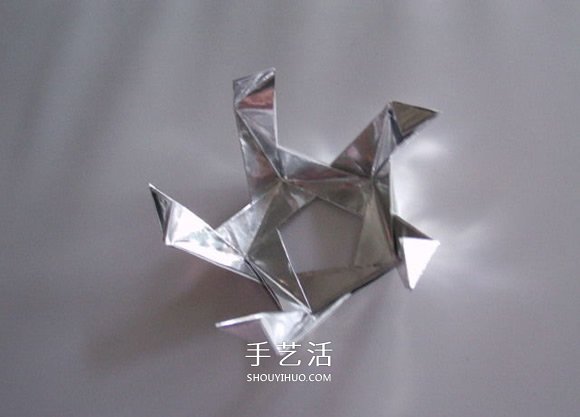 模塊化折紙十二面體的折法步驟詳細(xì)圖解 -  rpnrmr.com