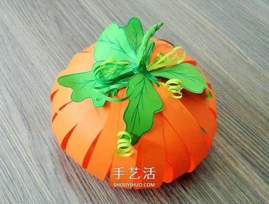 萬圣節(jié)南瓜裝飾包裝的制作方法圖解教程 -  rpnrmr.com