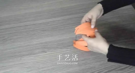 萬圣節(jié)南瓜裝飾包裝的制作方法圖解教程 -  rpnrmr.com