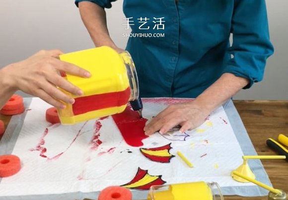 塑料瓶廢物利用DIY制作兒童潛水艇玩具 -  rpnrmr.com