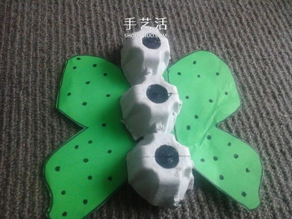 幼兒園手工制作雞蛋盒蝴蝶的方法教程 -  rpnrmr.com