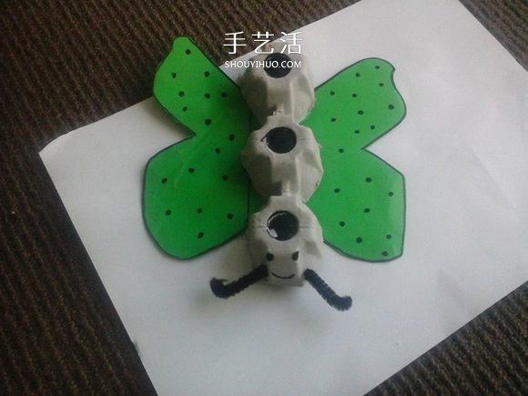 幼兒園手工制作雞蛋盒蝴蝶的方法教程 -  rpnrmr.com