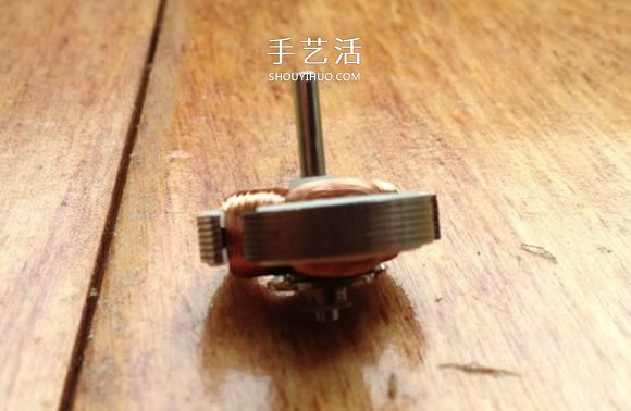 用舊馬達(dá)DIY制作酷炫陀螺的方法教程 -  rpnrmr.com