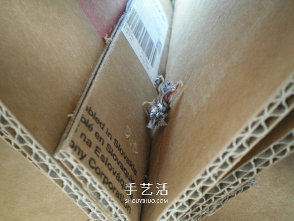 自制硬紙板葡萄酒架的制作方法圖解步驟 -  rpnrmr.com