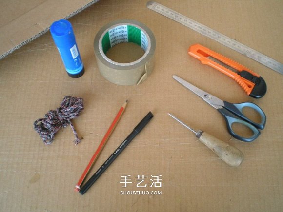 自制硬紙板葡萄酒架的制作方法圖解步驟 -  rpnrmr.com