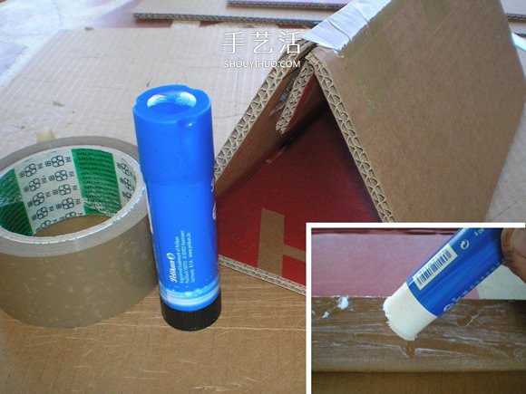 自制硬紙板葡萄酒架的制作方法圖解步驟 -  rpnrmr.com