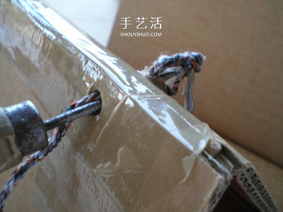 自制硬紙板葡萄酒架的制作方法圖解步驟 -  rpnrmr.com