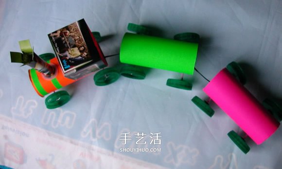 自制卷紙筒火車的制作方法詳細(xì)圖解教程 -  rpnrmr.com