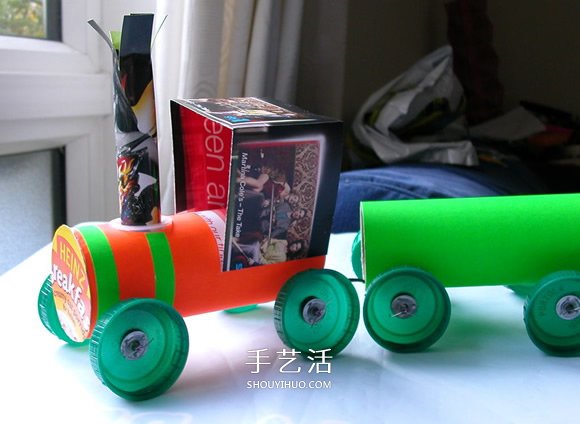 自制卷紙筒火車的制作方法詳細(xì)圖解教程 -  rpnrmr.com