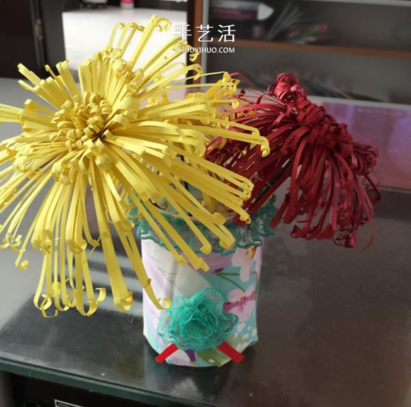 重陽(yáng)節(jié)大菊花的制作方法 簡(jiǎn)單又美麗！ -  rpnrmr.com