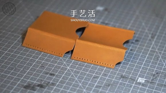 自制男士雙折皮革錢包的詳細制作步驟圖 -  rpnrmr.com