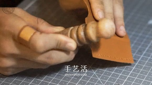 自制男士雙折皮革錢包的詳細制作步驟圖 -  rpnrmr.com