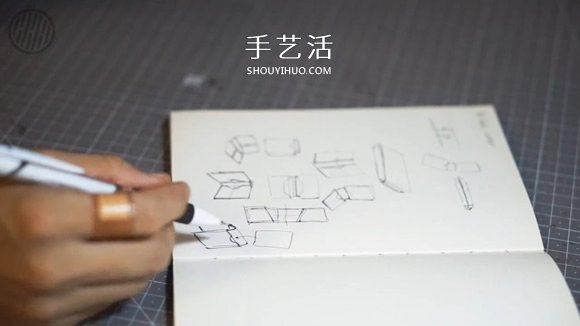 自制男士雙折皮革錢包的詳細制作步驟圖 -  rpnrmr.com