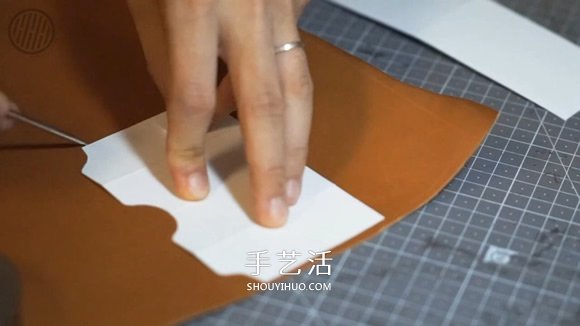 自制男士雙折皮革錢包的詳細制作步驟圖 -  rpnrmr.com