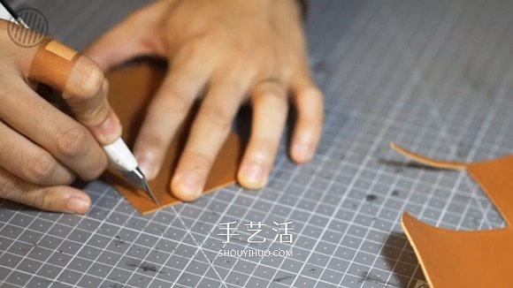 自制男士雙折皮革錢包的詳細制作步驟圖 -  rpnrmr.com