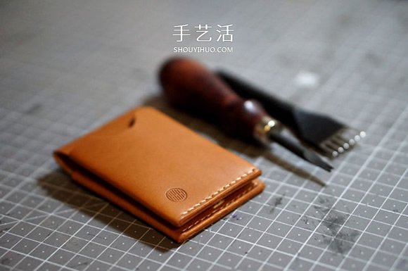 自制男士雙折皮革錢包的詳細制作步驟圖 -  rpnrmr.com