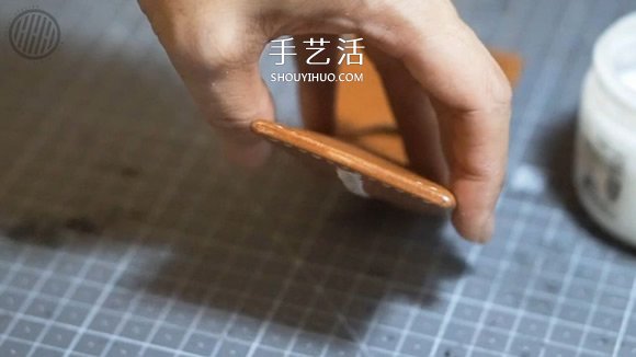 自制男士雙折皮革錢包的詳細制作步驟圖 -  rpnrmr.com