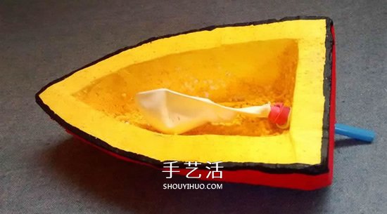 小學生簡單手工制作氣球動力船的方法教程 -  rpnrmr.com
