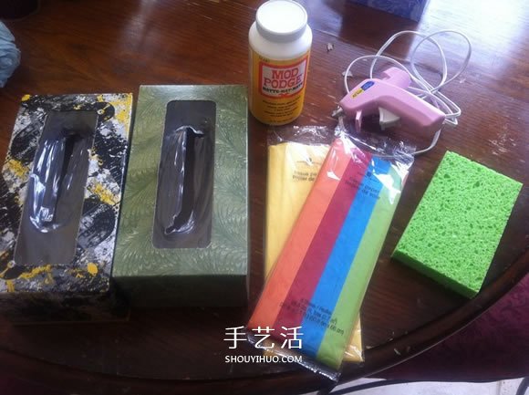 紙巾盒廢物利用 手工制作萬圣節(jié)怪物鞋 -  rpnrmr.com
