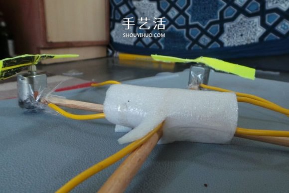 自制簡易四軸飛行器的DIY制作方法教程 -  rpnrmr.com