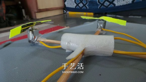 自制簡易四軸飛行器的DIY制作方法教程 -  rpnrmr.com