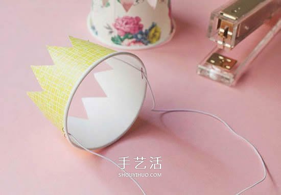 一次性紙碗廢物利用 手工制作可愛皇冠的方法 -  rpnrmr.com