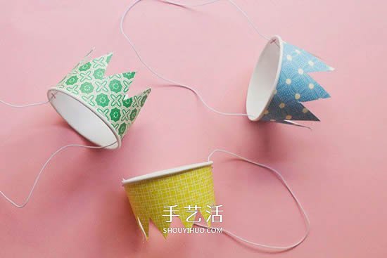 一次性紙碗廢物利用 手工制作可愛皇冠的方法 -  rpnrmr.com