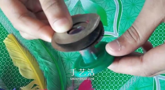 自制羽毛毽子的做法步驟圖解教程 -  rpnrmr.com