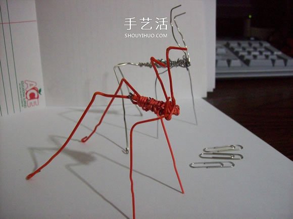 萬圣節(jié)手工制作回形針怪物的教程圖解 -  rpnrmr.com