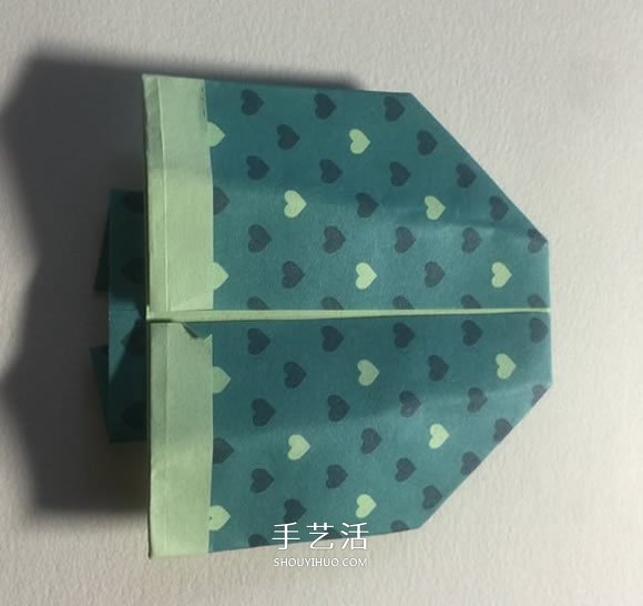 手工折紙西服的折法圖解教程 簡單又漂亮！ -  rpnrmr.com