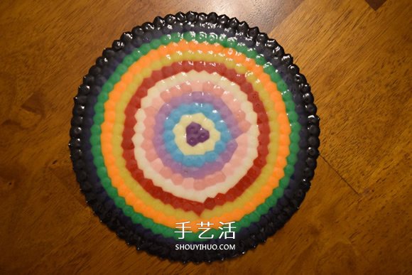 塑料串珠放入烤箱 DIY制作精美糖果盤的做法 -  rpnrmr.com