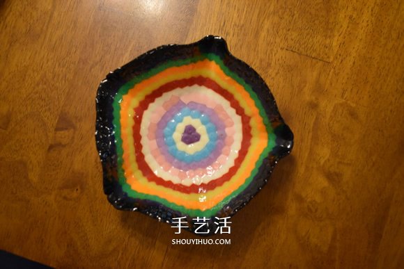 塑料串珠放入烤箱 DIY制作精美糖果盤的做法 -  rpnrmr.com